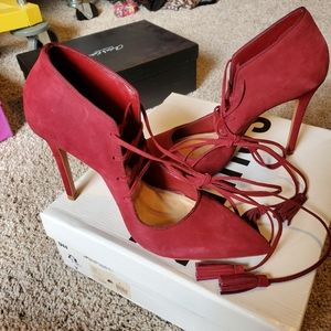 Schutz High Heeled Booties